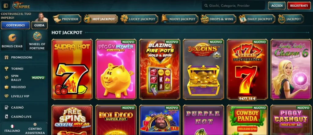 Jackpot: Divine Fortune >1M€