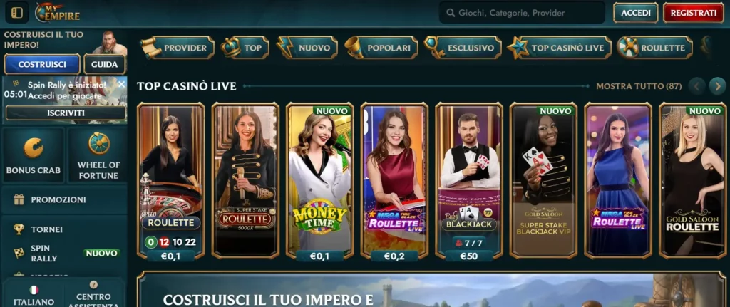 Live Casino Dealer