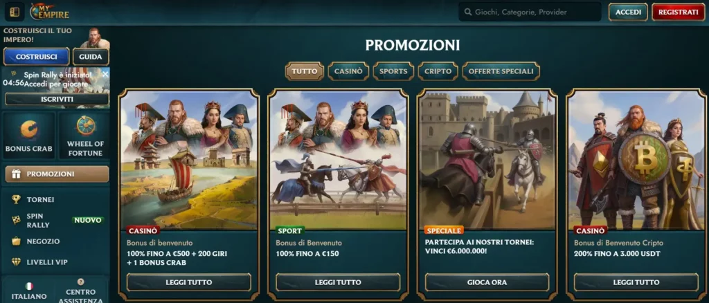 Pacchetto Benvenuto Dettagliato