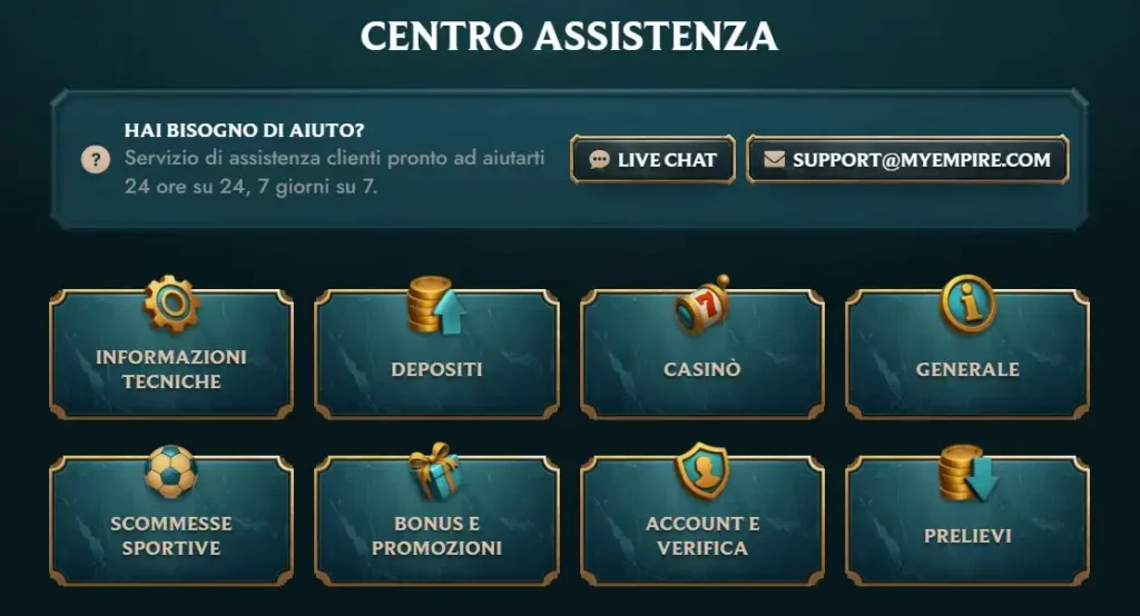 Supporto Clienti